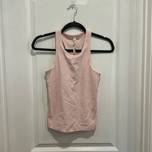Lululemon Align Waist Length Racer back Tank Top Color Pink Size 6